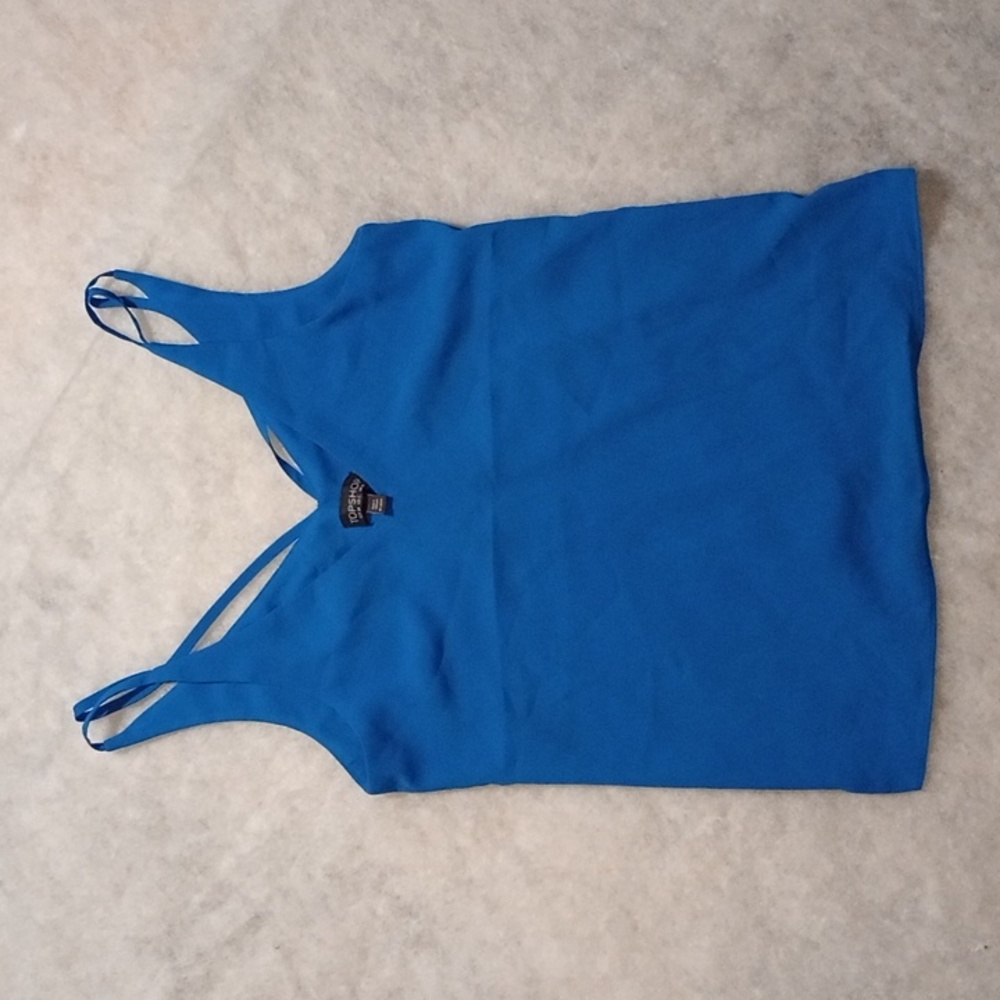 Topshop Blue Tanktop